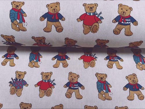 Teddy bear linen - bear, fabric