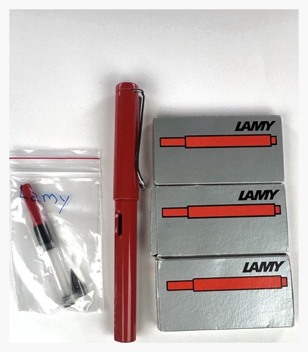 Lamy safari red fountain - lamy,