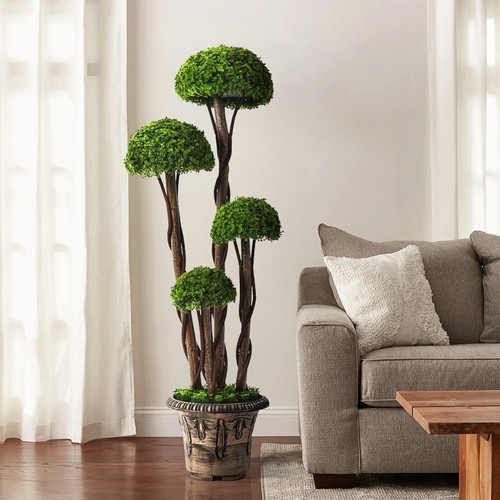 Large realistic potted - large, topiary