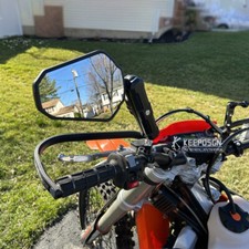 Folding Motorcycle Wing Mirrors For 390 450 690 890 1290 Adventure EXC XC ENDURO