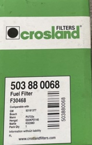 Crosland fuel filter 503 - fuel,