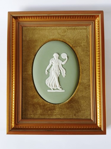 Wedgwood jasperware green - jasperware,