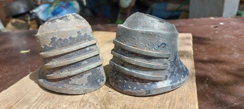 Vintage car headlight - vintage, brackets