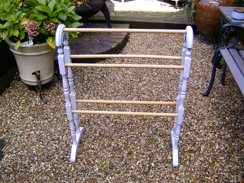 Wooden clothes horse airer - clothes, /