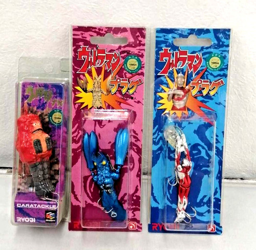 Ryobi ultraman lure set - ultraman,
