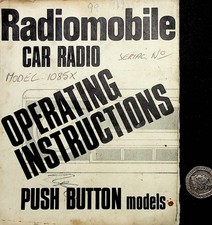 1970 Radiomobile Car Radio