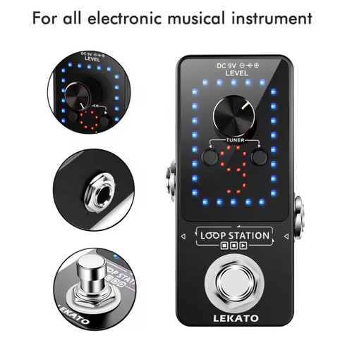 Lekato guitar looper effect - looper,