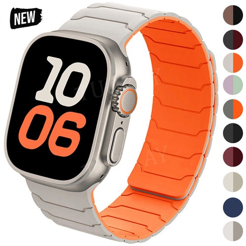 Magnetic silicone strap band - magnetic,