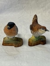 Crown Staffs bullfinch and wren modelled by J.T.JONES - excellent condition