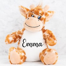 Personalised Giraffe Teddy |