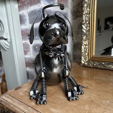 Metal Crafted Wine Bottle