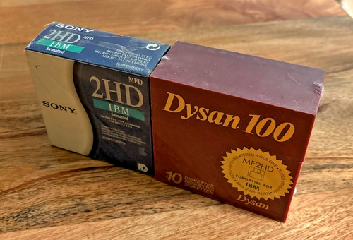 Lot sealed 5 floppy - lot, 3.5"