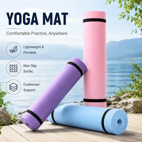 Yoga mat 15mm thick exercise - thick,