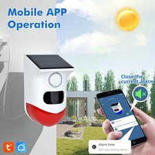 Solar Motion Sensor Security