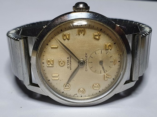 Cyma cymaflex watch sub sec - cymaflex,