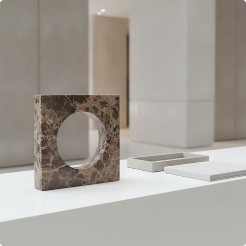 Marble arch sculpture - marble,