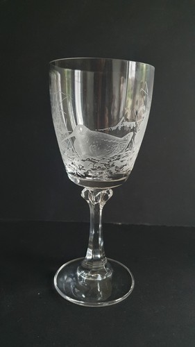 Vintage 1980s clear glass - 1980s,