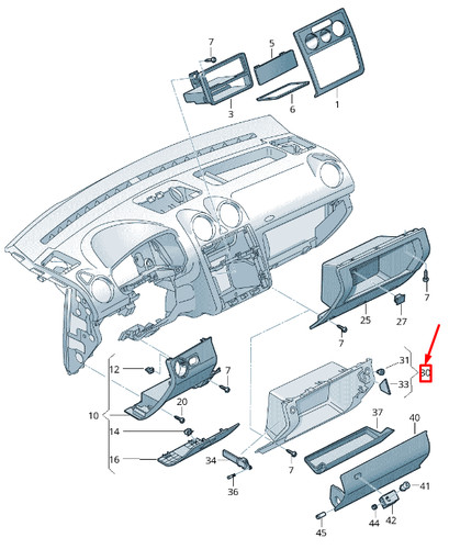 Volkswagen caddy mk3 glove - volkswagen,
