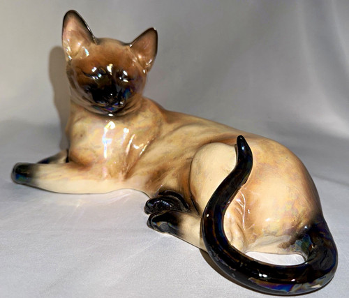 Vintage iridescent porcelain - vintage,