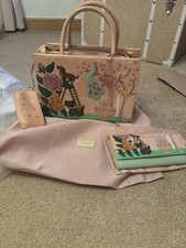 Radley London Life Is Rosy Leather Signature Picture Bag And Purse