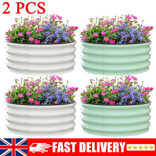Pcs galvanised raised garden - 2,