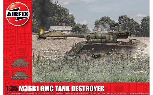 Airfix 1356 m36b1 gmc tank - 1356,