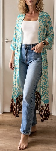 Zara abstract button front - abstract,
