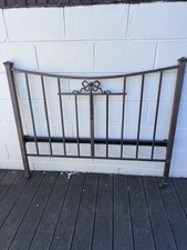 VONO Complete Antique Brass Bed 4ft 6
