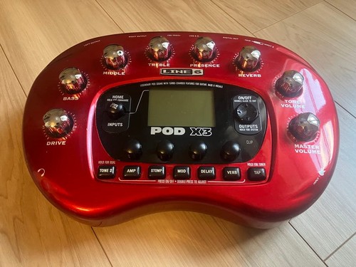 Line pod guitar effects - x3,