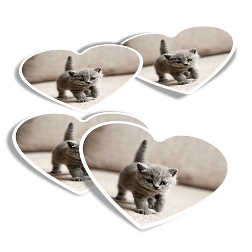 Heart stickers british - heart,