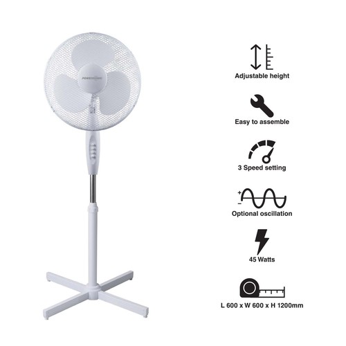 Standing pedestal fan - standing,
