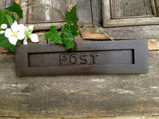 Antique Iron Letter Slot, Large Mailbox / Mailbox - High Quality Made