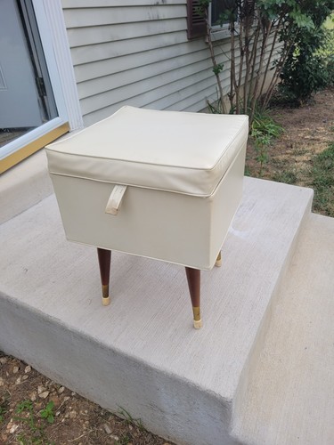 Vtg sewing basket box - vtg,