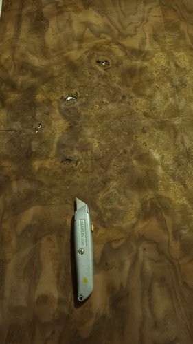 Walnut burr veneer 8 sheets - walnut,