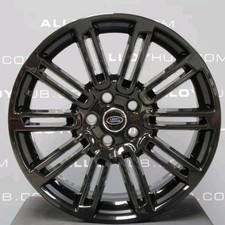 GENUINE LAND ROVER DISCOVERY 4/3 HSE 20"INCH 10 SPLITSPOKE BLACK ALLOY WHEELS X4