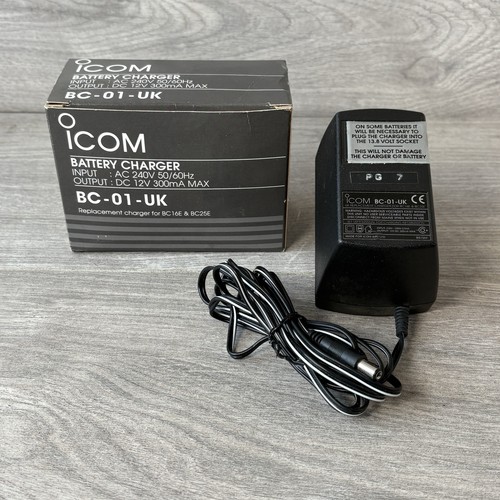 Icom 12v charger - icom, bc-01