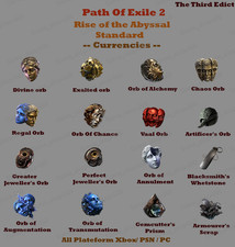 Path of Exile 2 Rise of the Abyssal SC The Third Edict Divine orb/ Exalted POE 2