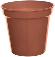 Plastic Terracotta Plant Pot Garden Flower Growing Planter 3′′ to 15′′ Round Pot
