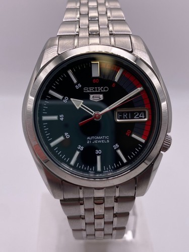 Seiko automatic black dial - 5,
