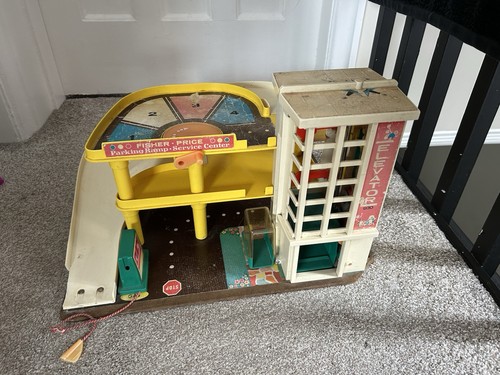 Fisher price garage retro - fisher,