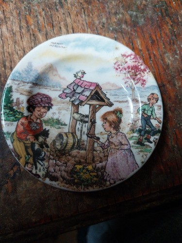 Miniature collectors plate - collectors,