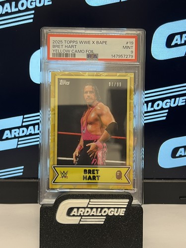 Bret hart 2025 topps - hart,