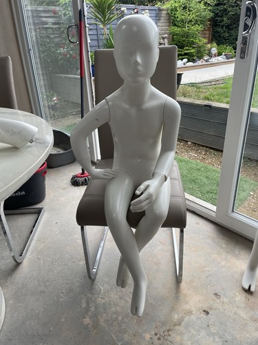 Child size shop display - child,