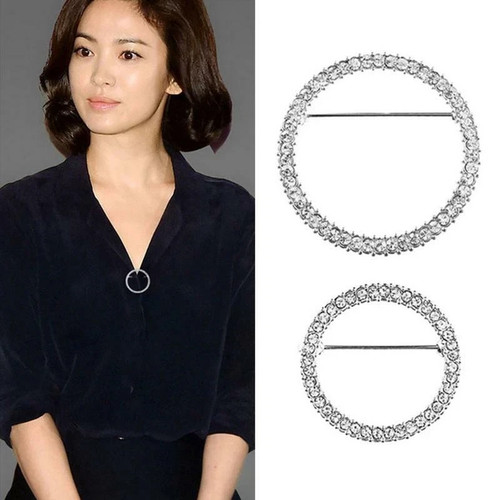 Round crystal glasses holder - round,