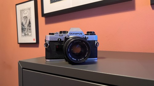 Olympus om10 35mm slr film - om10,