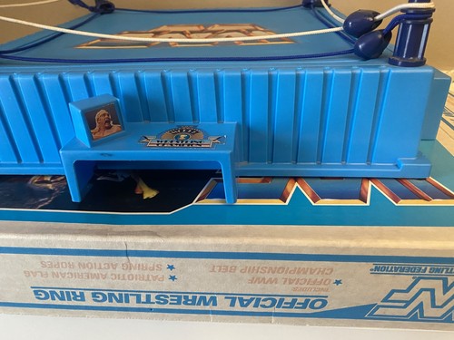 Wwf wrestling ring - ring, titan