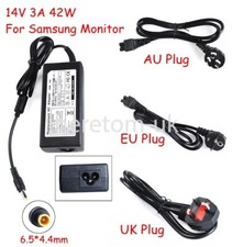 14V 3A 42W for Samsung TV/Monitor KS1430 Power Supply Adapter EU/AU/UK Plug