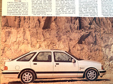 TURBO TECHNICS FORD SIERRA XR4x4 + 205 GTi - CLASSIC CAR ROAD TEST REVIEW