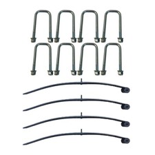 4 x Single Leaf Springs &