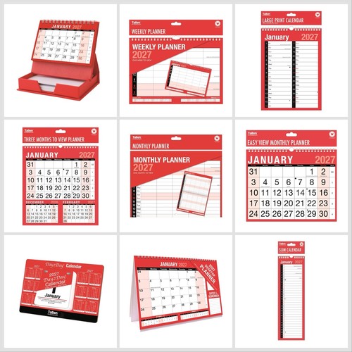2027 wall calendar slim - slim,